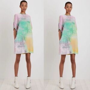 The Kit Maya Dress in Pastel Fog